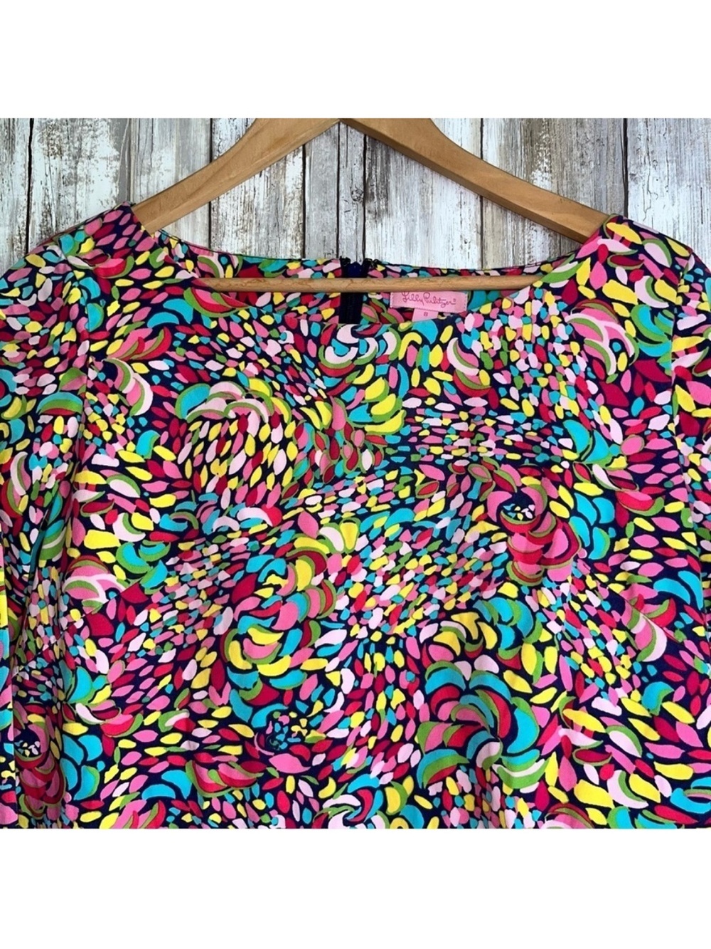 Lilly Pulitzer Shauna Colorful Shift Dress - Picture 5 of 8